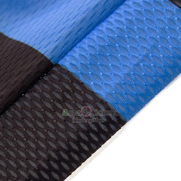 Novo Nordisk Ropa Ciclismo Culotte Corto 2018 Hombre Mangas Cortas Negro y Azul
